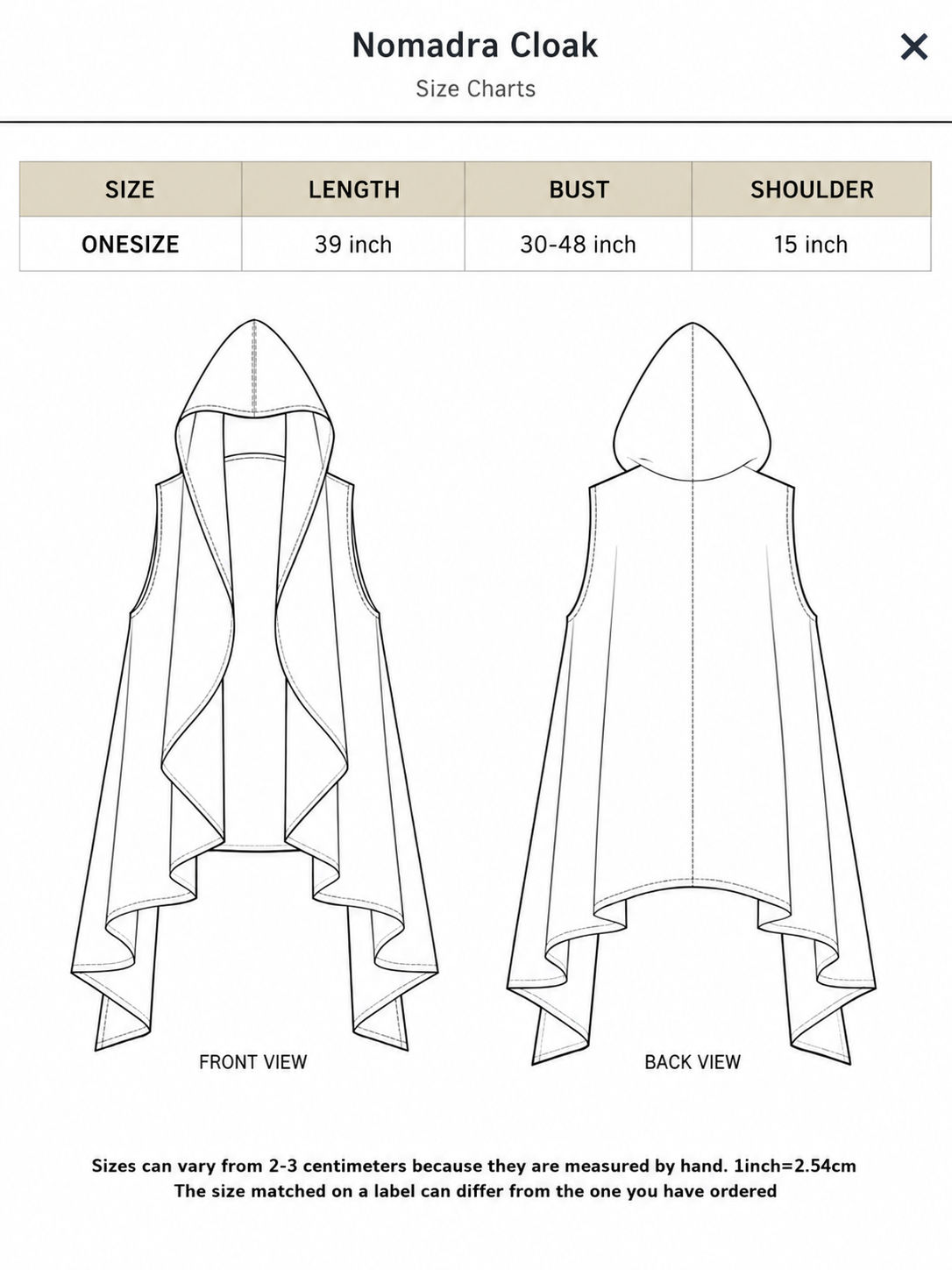 Nomadra Cloak